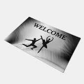 Ballett-Coupé-Tanz Fußmatte (Schrägansicht)