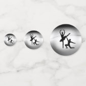 Ballett-Coupé-Tanz Konfetti (Rückseiten)
