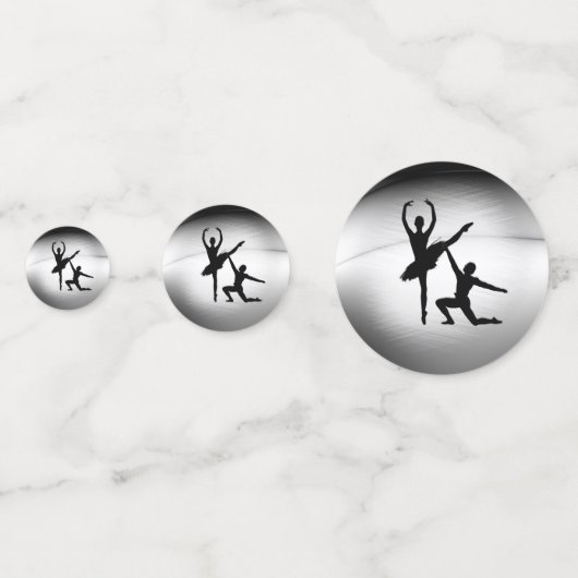 Ballett-Coupé-Tanz Konfetti (Rückseiten)