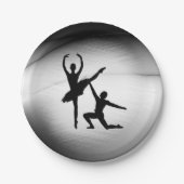 Ballett-Coupé-Tanz Pappteller (Vorderseite)