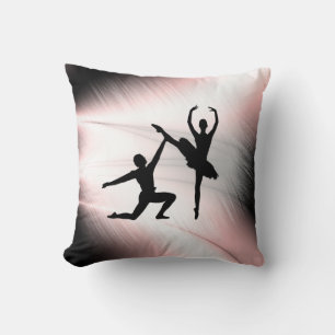 Ballett-Couple-Dance Pink-Akzent Kissen