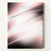 Ballett-Couple-Dance Pink-Akzent Notizblock (Rückseite)