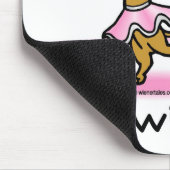 Ballett-Dackel-Hund Mousepad (Ecke)
