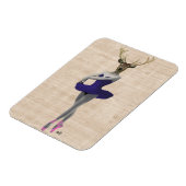 Ballett Dealer in Blau Magnet (Linke Seite)