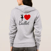 Ballett des Herzens I Hoodie (Rückseite)