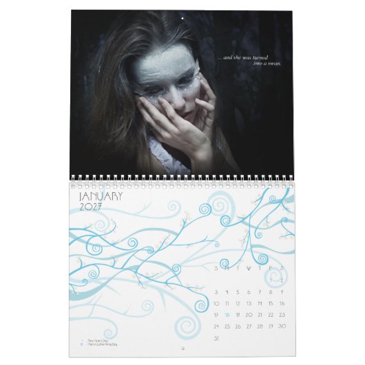 Ballett des Swan See-Kalenders Kalender (Jan 2027)