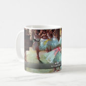 Ballett durch Edgar Degas Kaffeetasse (Vorderseite Links)