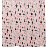 Ballett Duschvorhang (Vorderseite)