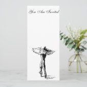 Ballett Einladung (Stehend Vorderseite)