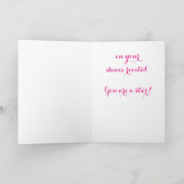 Ballett Erwägung Herzlichen Glückwunsch! Karte (Innenseite)