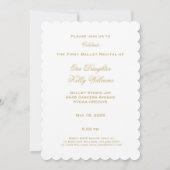 Ballett-Erwägung Tänzer Ballerina Quote-Tanz Einladung (Rückseite)