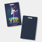 Ballett-Event VIP All Access Pass Ausweis (Vorder- & Rückseite)