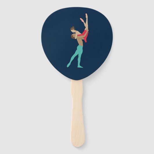 Ballett Fächer (Rückseite)