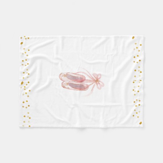 Ballett Fleecedecke (Vorderseite (Horizontal))