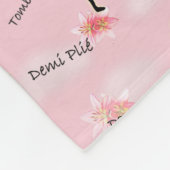 Ballett Fleecedecke (Ecke)