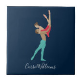 Ballett Fliese (Vorderseite)