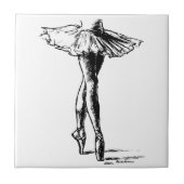 Ballett Fliese (Vorderseite)
