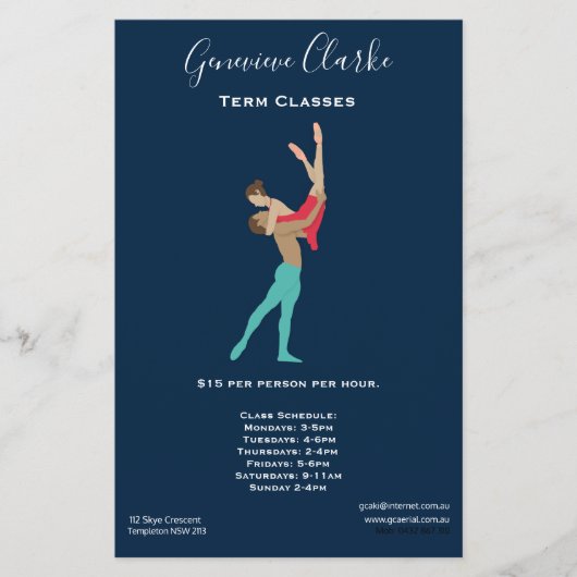 Ballett Flyer (Vorne)