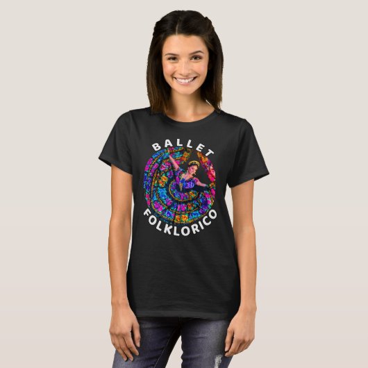 Ballett folklorico Shirt (Vorne ganz)