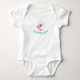 Ballett Geburtstag Geburtstag Outfit für Ballerina Baby Strampler