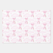 Ballett Geburtstagsparty Kinderdusche Pink Balleri Geschenkpapier Set (Vorderseite 3)