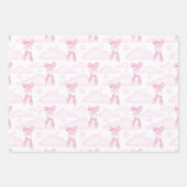 Ballett Geburtstagsparty Kinderdusche Pink Balleri Geschenkpapier Set (Vorderseite 2)