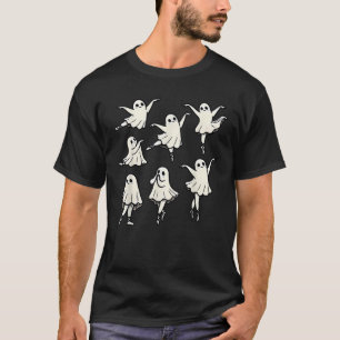 Ballett Geist Balletttänzer Grusel Tanzlehrer T-Shirt