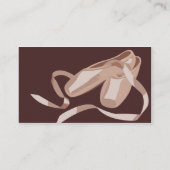 Ballett - Geschäft Visitenkarte (Rückseite)