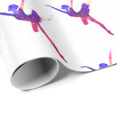 Ballett Geschenkpapier (Rolleneckpunkt)