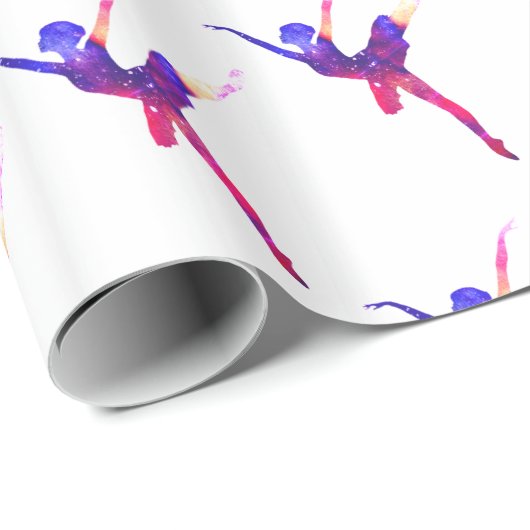 Ballett Geschenkpapier (Rolleneckpunkt)