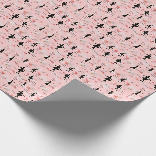 Ballett Geschenkpapier (Ecke)