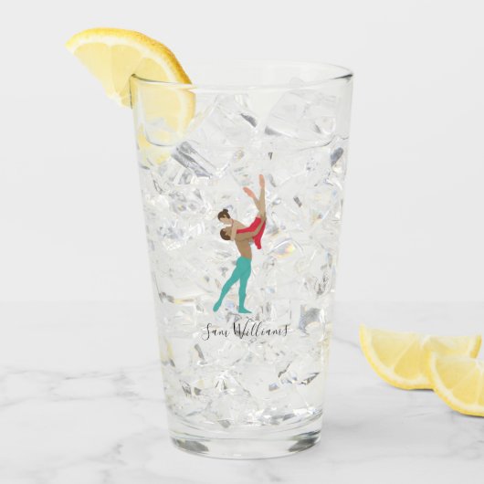 Ballett Glas (Vorderseite Ice)