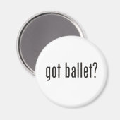 Ballett got? magnet (Vorderseite/Rückseite)