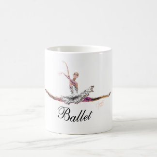 Ballett Grande Jete mit "der Ballett-" Tasse