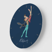 Ballett Große Wanduhr (Winkel)