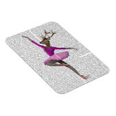 Ballett Hirsch in Rosa Magnet (Rechte Seite)