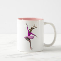 Ballett Hirsch in Rosa