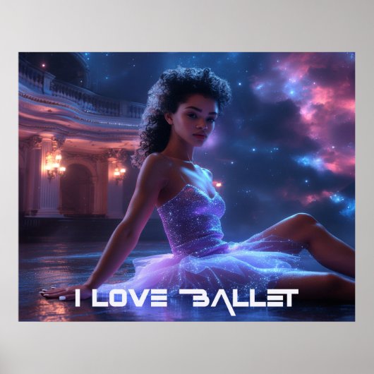 BALLETT - ICH LIEBE BALLETT POSTER (Vorne)