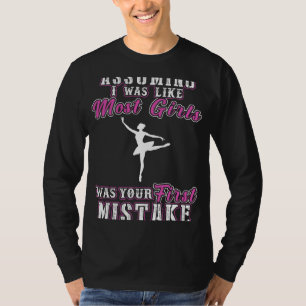 Ballett-Insel für die undeutlichen   Funny Girls M T-Shirt