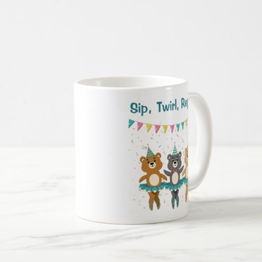 Ballett Kaffeetasse (VorderseiteRechts)