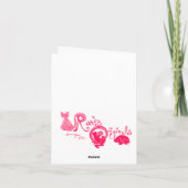 Ballett Karte (Rückseite)