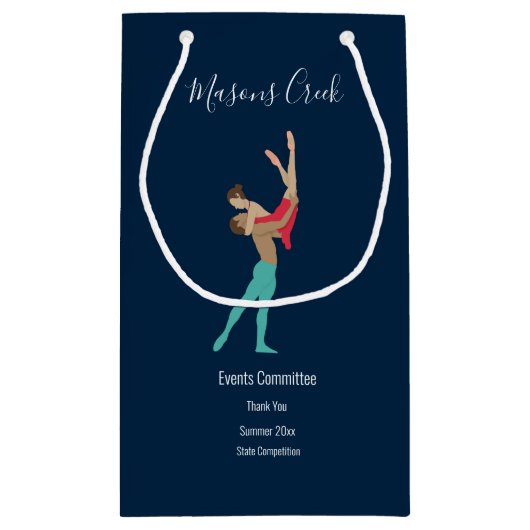 Ballett Kleine Geschenktüte (Rückseite)