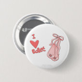 Ballett-Knopf Button (Vorne & Hinten)