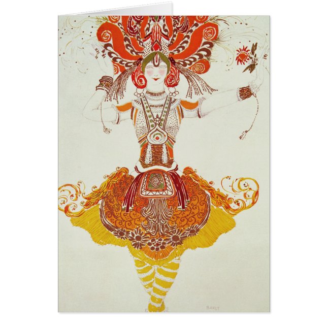 Ballett-Kostüm für "das Firebird", durch (Vorne)