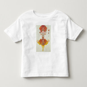 Ballett-Kostüm für "das Firebird", durch Kleinkind T-shirt