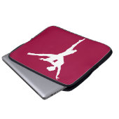 Ballett Laptopschutzhülle (Vorne Knopf)