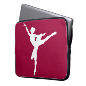 Ballett Laptopschutzhülle (Vorderseite Links)