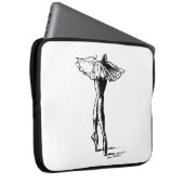 Ballett Laptopschutzhülle (Vorne Rechts)