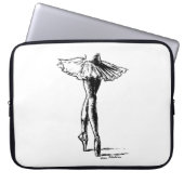 Ballett Laptopschutzhülle (Vorderseite)