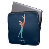 Ballett Laptopschutzhülle (Vorderseite Links)